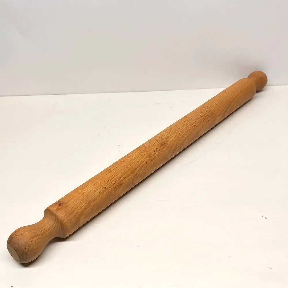 Wooden Rolling Pin Cooking Baking Bread Making Cookies Dough Pastry